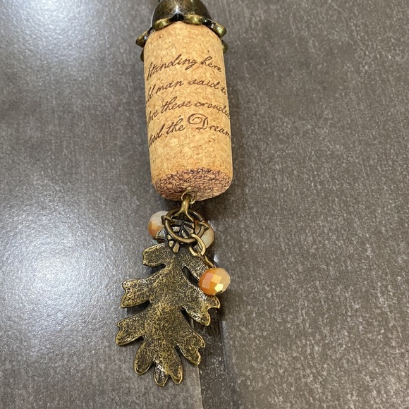 Handmade Wine cork necklace - Picture 2 of 6
